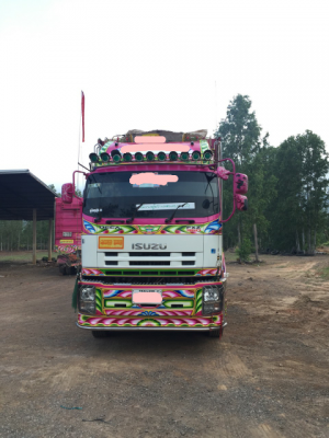 ขายดาวน์รถบรรทุก 22 ล้อพ่วงแม่ลูกดัมพ์ ISUZU DECA 360 แรงม้าปี 2555 ลูกพ่วง 3 คานอู่ไทยเจริญ ขายดาวน์ 2040800