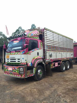 ขายดาวน์รถบรรทุก 22 ล้อพ่วงแม่ลูกดัมพ์ ISUZU DECA 360 แรงม้าปี 2555 ลูกพ่วง 3 คานอู่ไทยเจริญ ขายดาวน์ 2040800