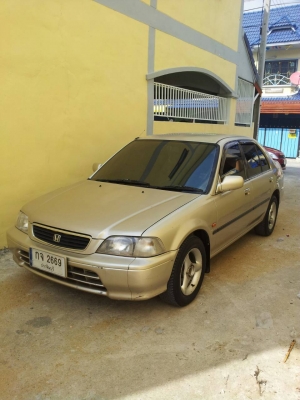 ขายฮอนด้าซิตี้ปี 98 เกียร์ออโต้ ติดแก๊ส lpg เครื่อง 1.5 หัวฉีด