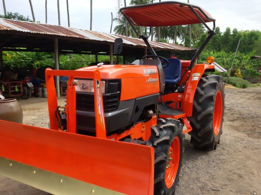 ปัญญาแทรคเตอร์ จัดให้ครับ คูโบต้า L4508DI Special ใบมีดคานล่างFD184Fพร้อมโรตาลี่Rx180!!!(ยางหน้าใหม่1คู่)จัดส่ง อ.ศรีสำโรง จ.สุโขทัย