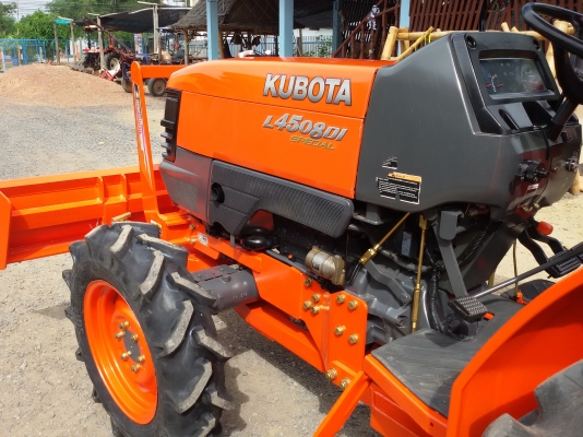 ปัญญาแทรคเตอร์ จัดให้ครับ คูโบต้า L4508DI Special ใบมีดคานล่างFD184Fพร้อมโรตาลี่Rx180!!!(ยางหน้าใหม่1คู่)จัดส่ง อ.ศรีสำโรง จ.สุโขทัย