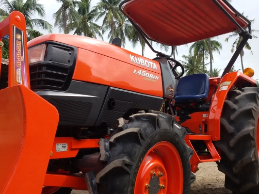 ปัญญาแทรคเตอร์ จัดให้ครับ คูโบต้า L4508DI Special ใบมีดคานล่างFD184Fพร้อมโรตาลี่Rx180!!!(ยางหน้าใหม่1คู่)จัดส่ง อ.ศรีสำโรง จ.สุโขทัย