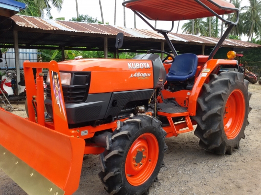 ปัญญาแทรคเตอร์ จัดให้ครับ คูโบต้า L4508DI Special ใบมีดคานล่างFD184Fพร้อมโรตาลี่Rx180!!!(ยางหน้าใหม่1คู่)จัดส่ง อ.ศรีสำโรง จ.สุโขทัย