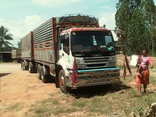 **2,190,000 บ.ต่อรอง/// DECA 320 maxload พ่วงดั้มเนียมเกษตร **ขาย ISUZU DECA-320 MAXLOAD พ่วง22ล้อดั้มเนียมเกษตรสวยๆ ISUZU DECA FXZ23NZHF 6SD1-TC 320HP EURO-2 ปี50 (MAXLOAD) เครื่องเดิม เกียร์เดิม แน่น แรง ไม่เยิ้ม เกียร์ไม่มีหลุด ช่วงล่างเดิมๆ แน่น คัสซี