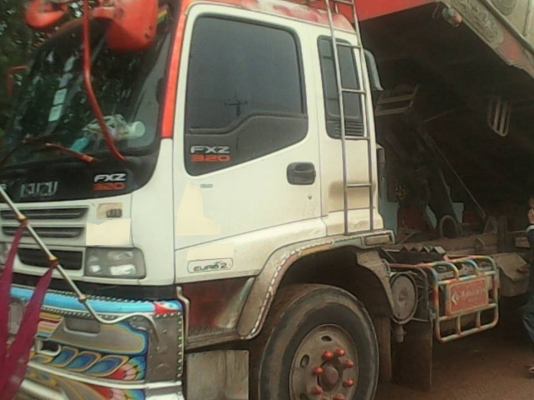 **2,190,000 บ.ต่อรอง/// DECA 320 maxload พ่วงดั้มเนียมเกษตร **ขาย ISUZU DECA-320 MAXLOAD พ่วง22ล้อดั้มเนียมเกษตรสวยๆ ISUZU DECA FXZ23NZHF 6SD1-TC 320HP EURO-2 ปี50 (MAXLOAD) เครื่องเดิม เกียร์เดิม แน่น แรง ไม่เยิ้ม เกียร์ไม่มีหลุด ช่วงล่างเดิมๆ แน่น คัสซี