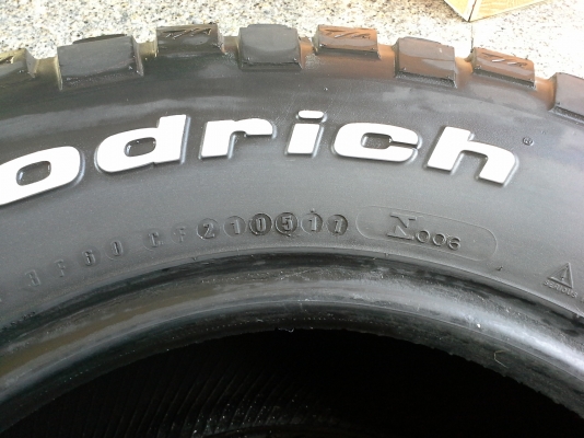 ขออนุญาตปล่อย ยฺางBF Goodrish MUD KM2 31x10.5R15ปี11 ทั้งชุด3000บาท