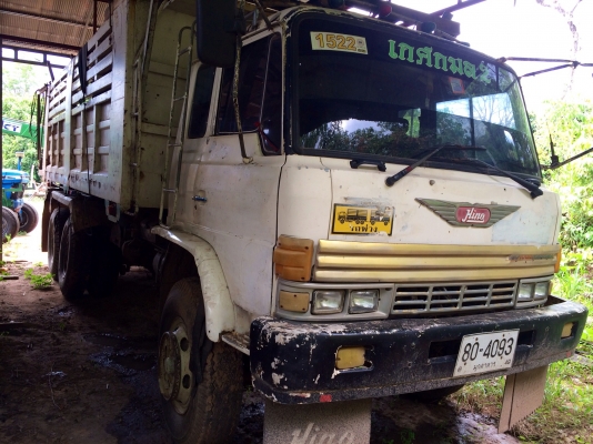 ขายด่วน รถสิบล้อสองเพลาดั้ม.  Hino.  Fm18. พร้อมใช้งาน.  ยางดี.  เอกสารพร้อม