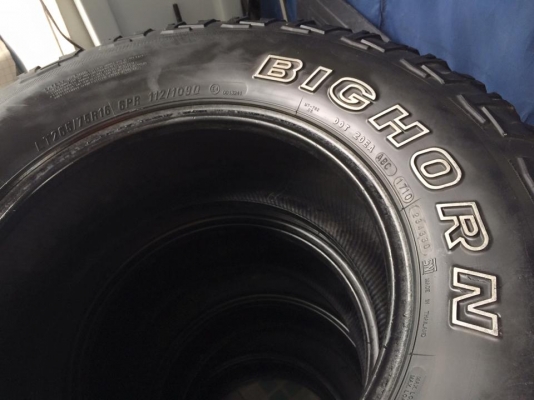 ขาย Maxxis bighorn 762 265/75/16 ไม่ปะไม่บวม 4เส้น 5000