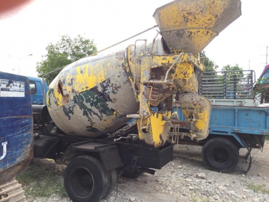 ขาย รถหกล้อ ประกอบโม่ปูน 3 คิว ขนาด 3.4 คิว หัวอีสุการ์ตูน NPR คัดซีโตโยต้า ทะเบียนครบ แจ้งเป็นรถโม่ปูนแล้ว