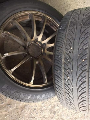 ขายล้อ advan ขอบ 20 พร้อมยาง