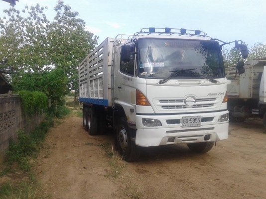 HINO FM2PNPD-10836 320 แรง 2 เพลา  320 แรง ดั้มเกษตร รถปี 2547 จ.สุโขทัย โทร 080-1151964