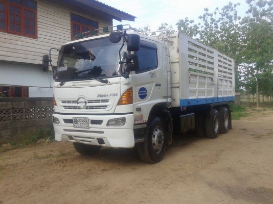 HINO FM2PNPD-10836 320 แรง 2 เพลา  320 แรง ดั้มเกษตร รถปี 2547 จ.สุโขทัย โทร 080-1151964
