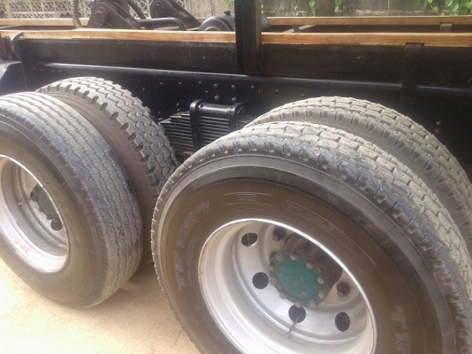 HINO FM2PNPD-10836 320 แรง 2 เพลา แม่-ลูก 320 แรง แม่ดั้มเกษตร ลูกไม่ดั้ม รถปี 2547 จ.สุโขทัย โทร 080-1151964