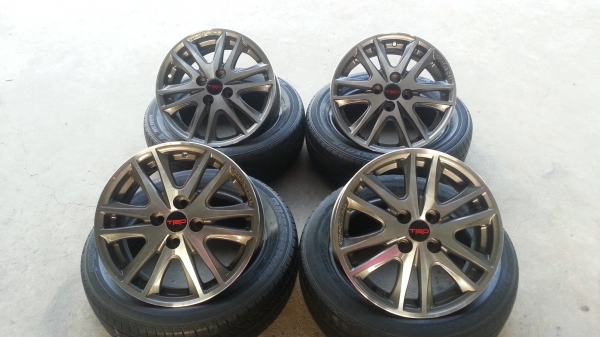 ล้อวีออส TRD แท้ขอบ15