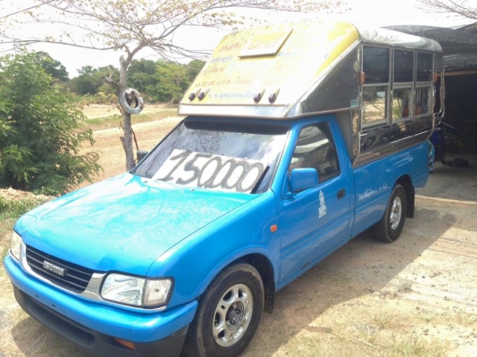 ขายครับ รถโดยสาร. ถอดป้ายเดิมแล้ว. TFR 90แปลงดาก้อน.  หลังคาโดยสาร. ทุกอย่างลงเล่มเรียบร้อย. แอร์. กระจกไฟฟ้า ยางดี4เส้น. รถสวย มีตำนิ ปะตูซ้าย เอกสารพร้อมโอน ราคา135000 สนใจ0930693225 สารคาม