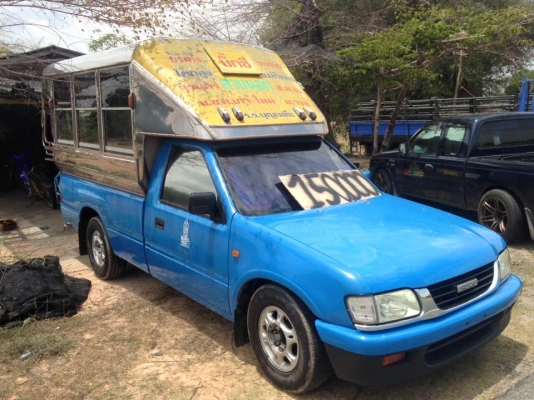 ขายครับ รถโดยสาร. ถอดป้ายเดิมแล้ว. TFR 90แปลงดาก้อน.  หลังคาโดยสาร. ทุกอย่างลงเล่มเรียบร้อย. แอร์. กระจกไฟฟ้า ยางดี4เส้น. รถสวย มีตำนิ ปะตูซ้าย เอกสารพร้อมโอน ราคา135000 สนใจ0930693225 สารคาม