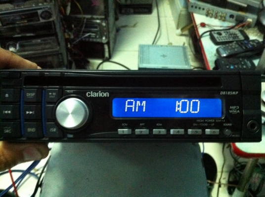 Clarion DB185MP MP3 CD ปรีเอ้า1ชุด AUX สภาพสวย มือ2 ญี่ปุ่น