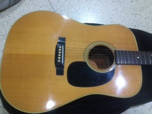 กีต้าร์โปร่ง ARIA W18 MADE IN JAPAN เเท้มาจากญี่ปุ่นสภาพสวยมากมีกระเป๋าครบ