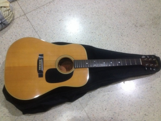 กีต้าร์โปร่ง ARIA W18 MADE IN JAPAN เเท้มาจากญี่ปุ่นสภาพสวยมากมีกระเป๋าครบ