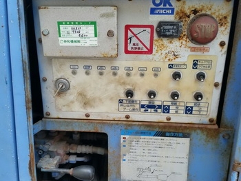 รถกระเช้า แมนลิฟท์ ตีนตะขาบ แทรกยาง AICHI เครื่อง ISUZU สูง15 เมตร ราคา 260,000 บาท