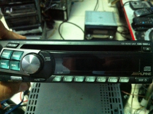 Alpine CDA-980J CD ปรีเอ้า1ชุด สภาพสวย มือ2 ญี่ปุ่น