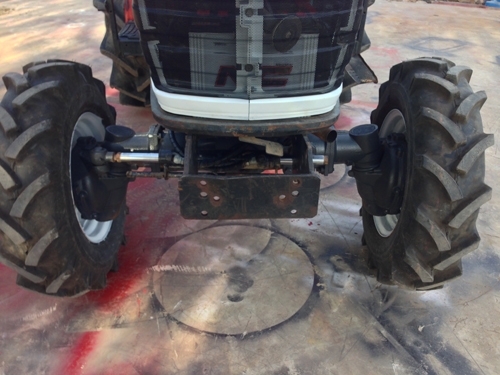 รถไถนั่งขับยันมาร์EF352T 4WDพร้อมผาน5