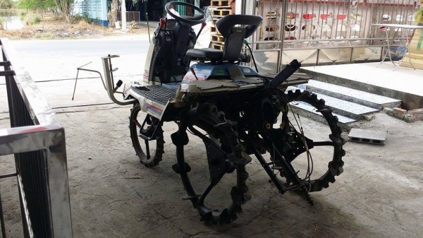 รถดำนา ถอดชุดหาง ISEKI รุ่น SANAE 53 เก่าญี่ปุ่น สภาพสวย เครื่องยนต์ติดง่าย สภาพพร้อมใช้งาน