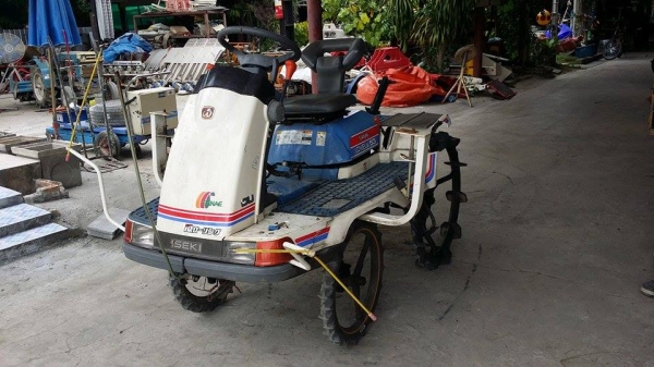 รถดำนา ถอดชุดหาง ISEKI รุ่น SANAE 53 เก่าญี่ปุ่น สภาพสวย เครื่องยนต์ติดง่าย สภาพพร้อมใช้งาน