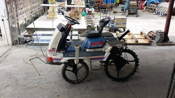 รถดำนา ถอดชุดหาง ISEKI รุ่น SANAE 53 เก่าญี่ปุ่น สภาพสวย เครื่องยนต์ติดง่าย สภาพพร้อมใช้งาน