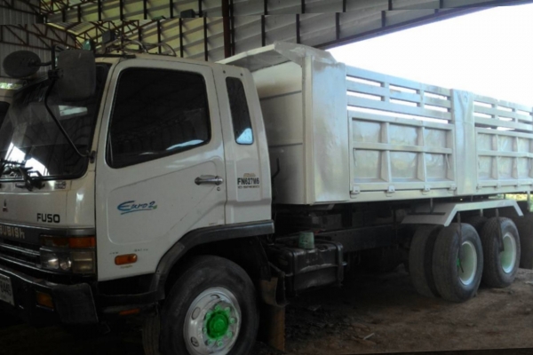 ขาย MITSUBISHI  M6 สองเพลาดั๊ม กระบะเหล็ก