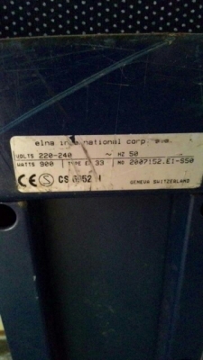 เตารีดแบบพับ elna