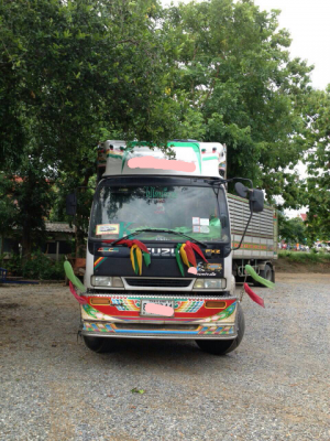 ขายรถบรรทุก 20 ล้อพ่วงแม่ลูกดัมพ์ ISUZU DECA 270 แรงม้าปี 2547 ลูกพ่วง 2 เพลา