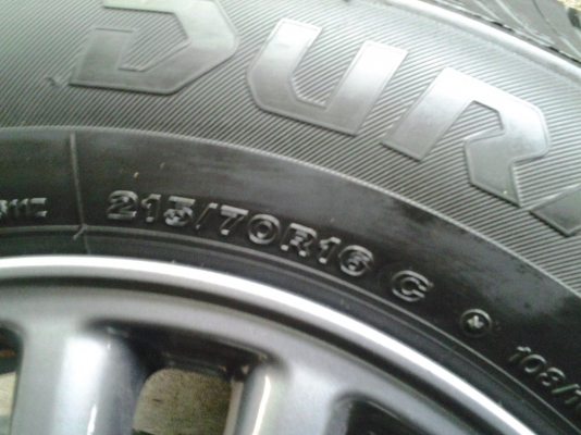 ล้อแม็กออนิว isusu ขอบ16 พร้อมยาง