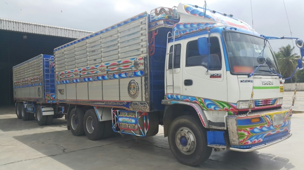 ขายรถพ่วง 22 ล้อ แม่-ลูก กระบะเนียมคอกเกษตรดั้ม ISUZU 320 ปี.มิ.ย.49 รถสวย ราคาย้อมๆ 2200000 ต่อรอง จัดไฟแนนซ์ได้ สนใจโทรด่วน