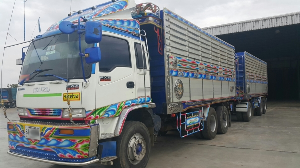 ขายรถพ่วง 22 ล้อ แม่-ลูก กระบะเนียมคอกเกษตรดั้ม ISUZU 320 ปี.มิ.ย.49 รถสวย ราคาย้อมๆ 2200000 ต่อรอง จัดไฟแนนซ์ได้ สนใจโทรด่วน