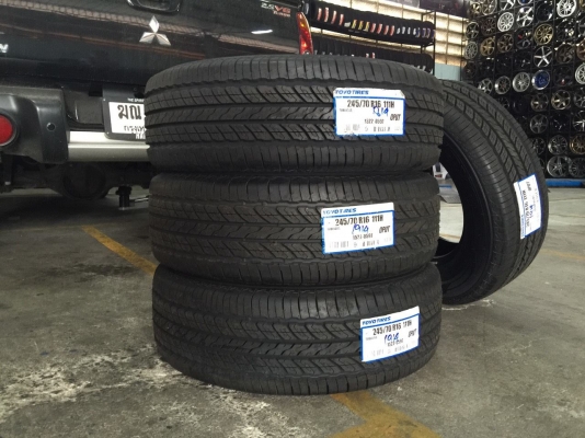 ขายยางใหม่ TOYO OPUT 245/70-16 เส้นละ 4250
