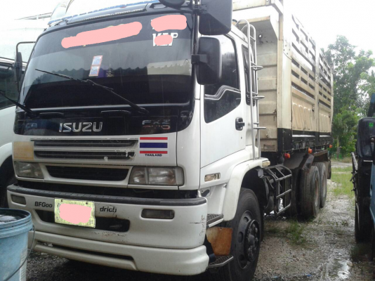 ขายรถบรรทุก 18 ล้อพ่วงแม่ลูกดัมพ์ ISUZU DECA 270 แรงม้าปี 2548 ลูกพ่วงสามมิตร 2 เพลาปี 2545 ราคา 1850000