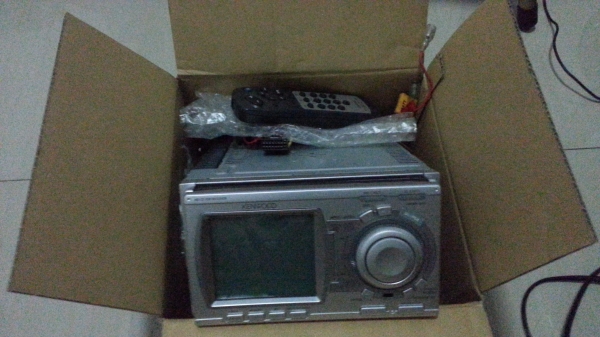 ขายวิทยุ 2 Din KENWOOD DPX-7021MPi CD MD MP3 +ลำโพงบรา ADDZEST
