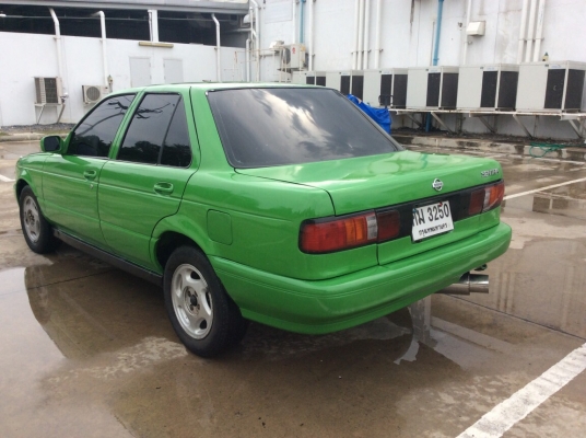 ขายรถ นิสสัน เซนทร้า B13 ปี93 เครื่อง 1.6 เกียร์ธรรมดา ติดแก๊สLPG กระจกไฟฟ้า ภายในเบาะหนังสวยไม่มีขาด แอร์เย็น ตัวถังสีเต็มเงามีริ้วรอยบ้างไม่มีผุ แม็กเดิมขอบ14" ท่อซิ่ง เครื่องแน่นๆ ช่วงล่างดี รถขับดี พร้อมใช้งานได้เลยครับ ภาษีปี59 ขายถูกครับ