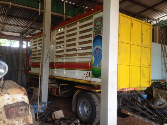 DECA 320  MAXLOADแม่ลุกดั้ม กะบะเหล็ก สหะกิจ ลุกสามเพลาแทั