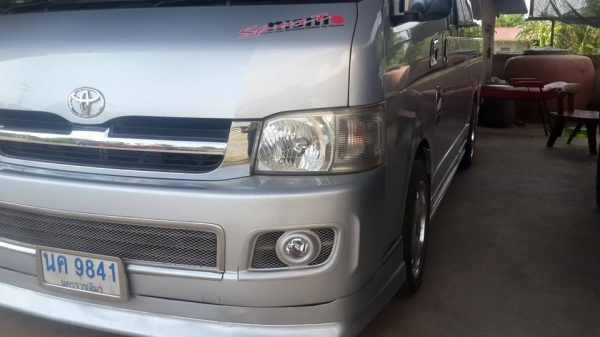 ขายรถตู้ commuterปี07 แต่งวีไอพี สภาพพร้อมใช้งาน เอกสารเล่มทะเบียนพร้อมโอน ใช้งานน้อย สวยเดิม