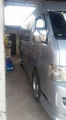 ขายรถตู้ commuterปี07 แต่งวีไอพี สภาพพร้อมใช้งาน เอกสารเล่มทะเบียนพร้อมโอน ใช้งานน้อย สวยเดิม