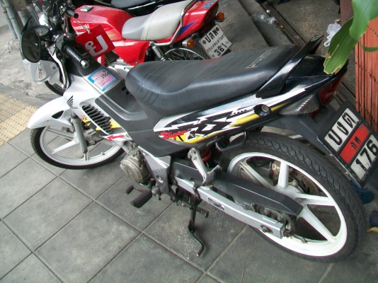 โซนิค125สีเทา ตัว2ไมท์ขาว เล่มชุดโอนพร้อม