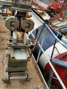 ขาย เครื่อตัดไม้ ผ่าไม้ บากไม้ สำหรับหัวเสา หรืองานอื่น อเนกประสงค์ ไฟ 110v เก่าญี่ปุ่น