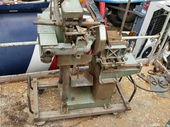 ขาย เครื่อตัดไม้ ผ่าไม้ บากไม้ สำหรับหัวเสา หรืองานอื่น อเนกประสงค์ ไฟ 110v เก่าญี่ปุ่น