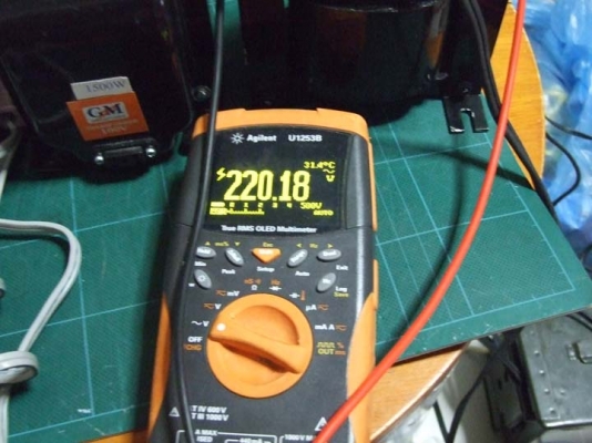 หม้อแปลงไฟจาก 220v ==> 100v ขนาด 1,500W ของ GM-Transformer