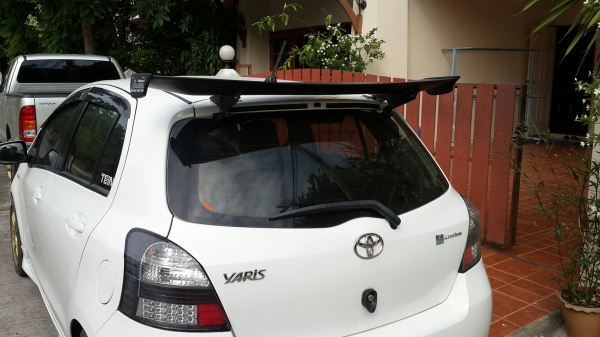 สปอยเลอร์ หลัง Js ใส่ยาริส