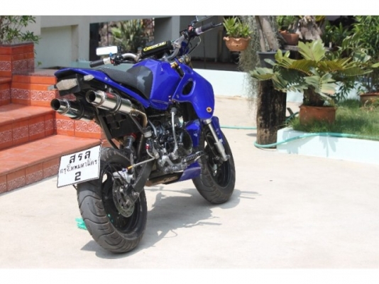 ขาย kawasaki ksr ปี53 สภาพเครื่องดี รถสวย ทะเบียนสวย สักคันครับ