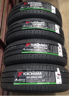 ยางใหม่ Yokohama A.drive 205 65 15 ปี15 เส้นล่ะ 2,000 ราคาพิเศษสุดๆ