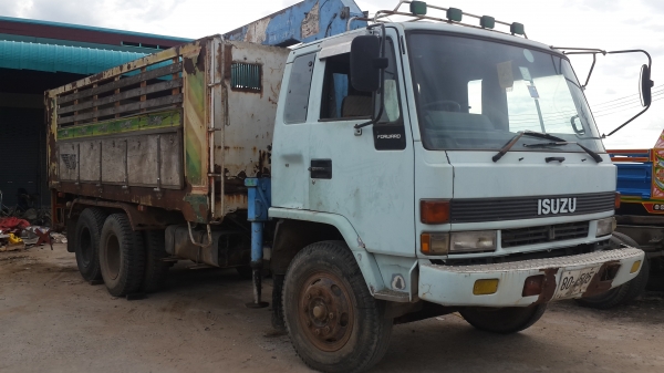 FVZ 2เพลาดั้ม 175 แรง  วางเครน SUPER  Z 3.5 ตัน